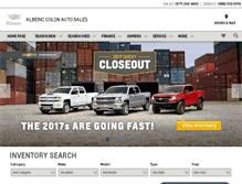 Tablet Screenshot of albericgm.com
